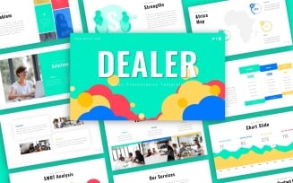 Dealer Sales Presentation PowerPoint template