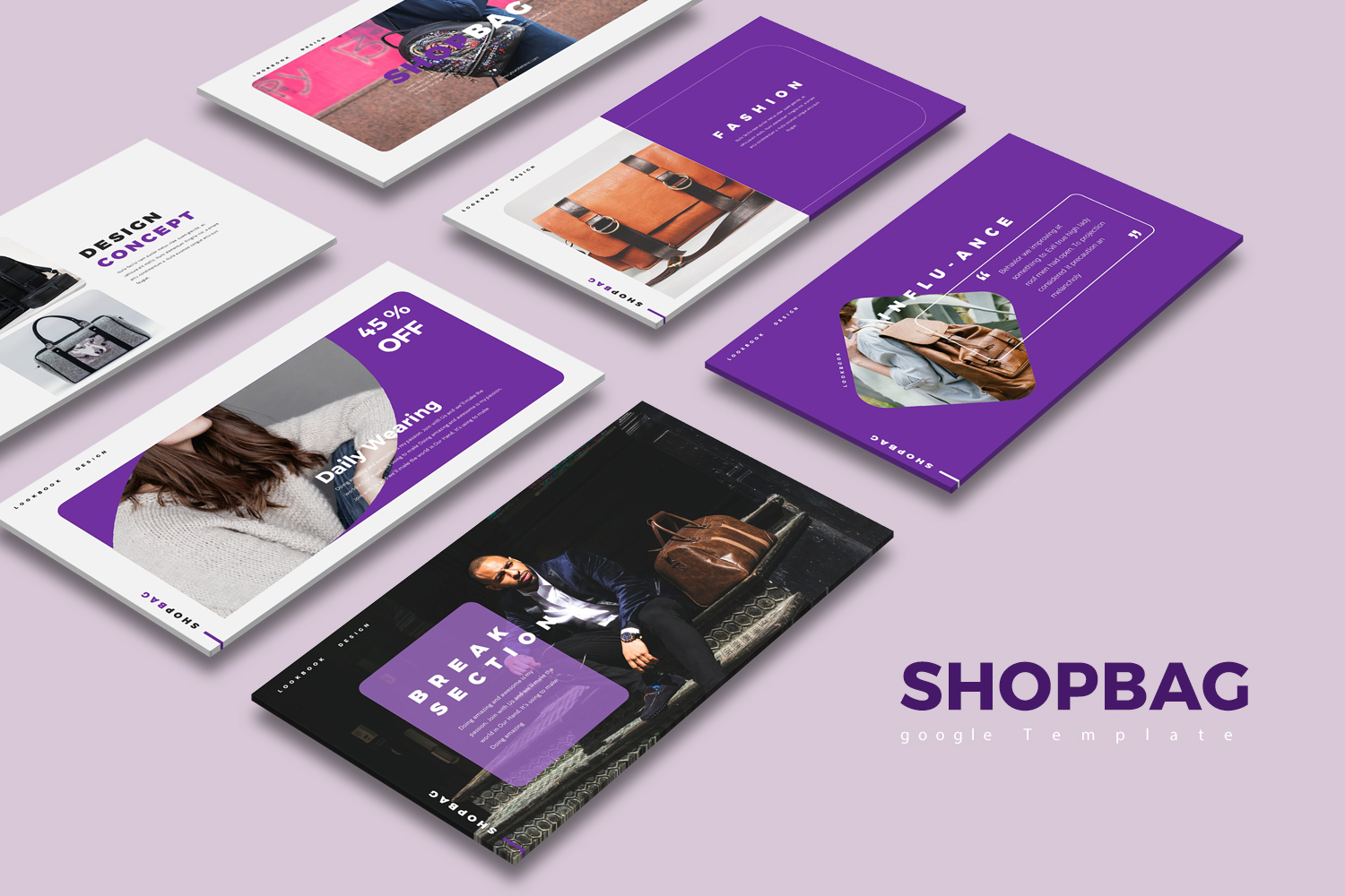 "ShopBag" - Google Slides №123934