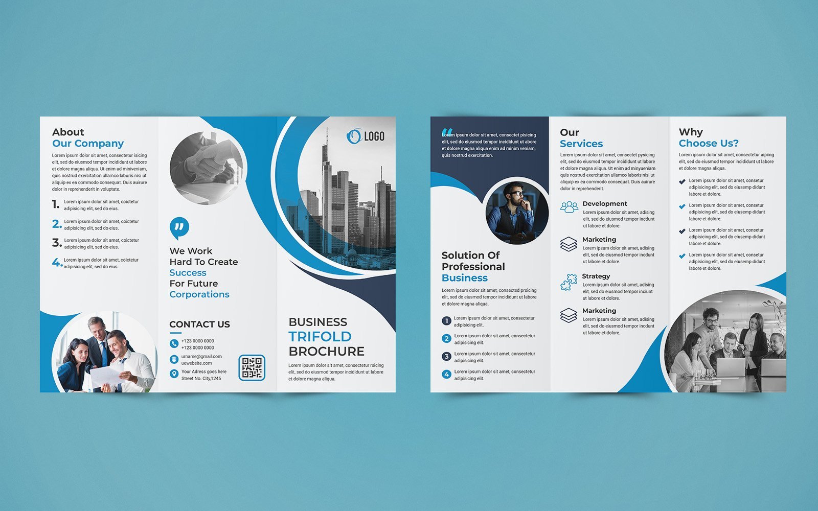 Kit Graphique #124017 Corporate Business Divers Modles Web - Logo template Preview