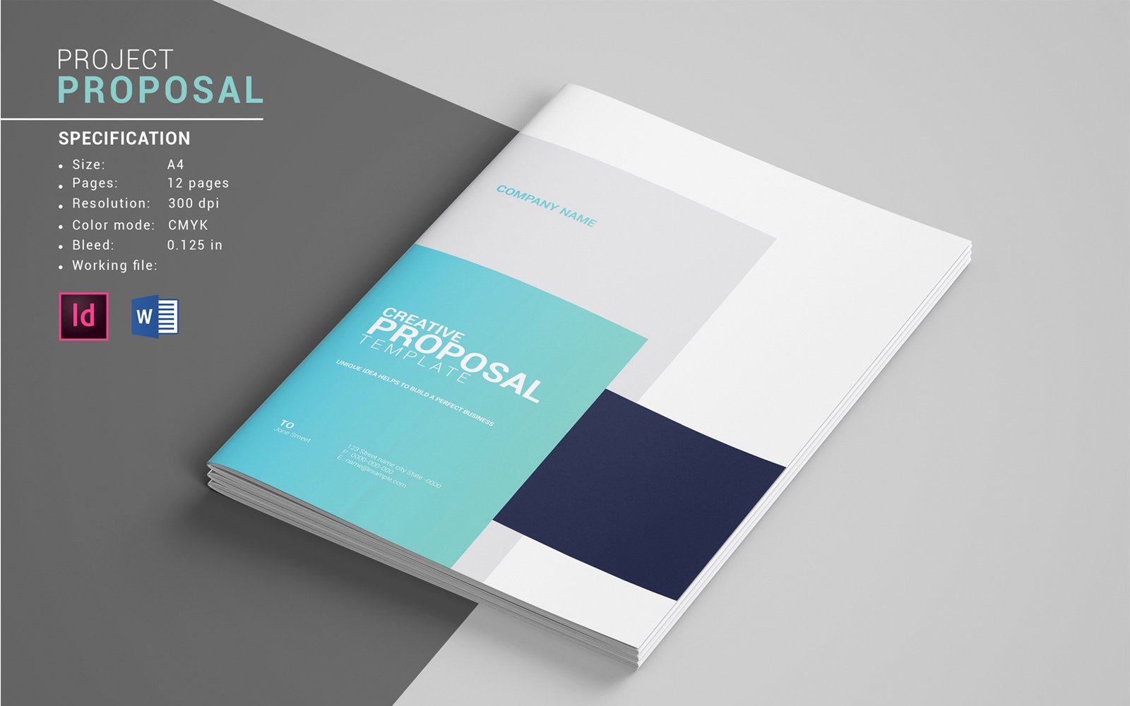 Kit Graphique #124069 Proposition Projet Web Design - Logo template Preview
