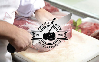 Finest-Beef-Motton Logo Template