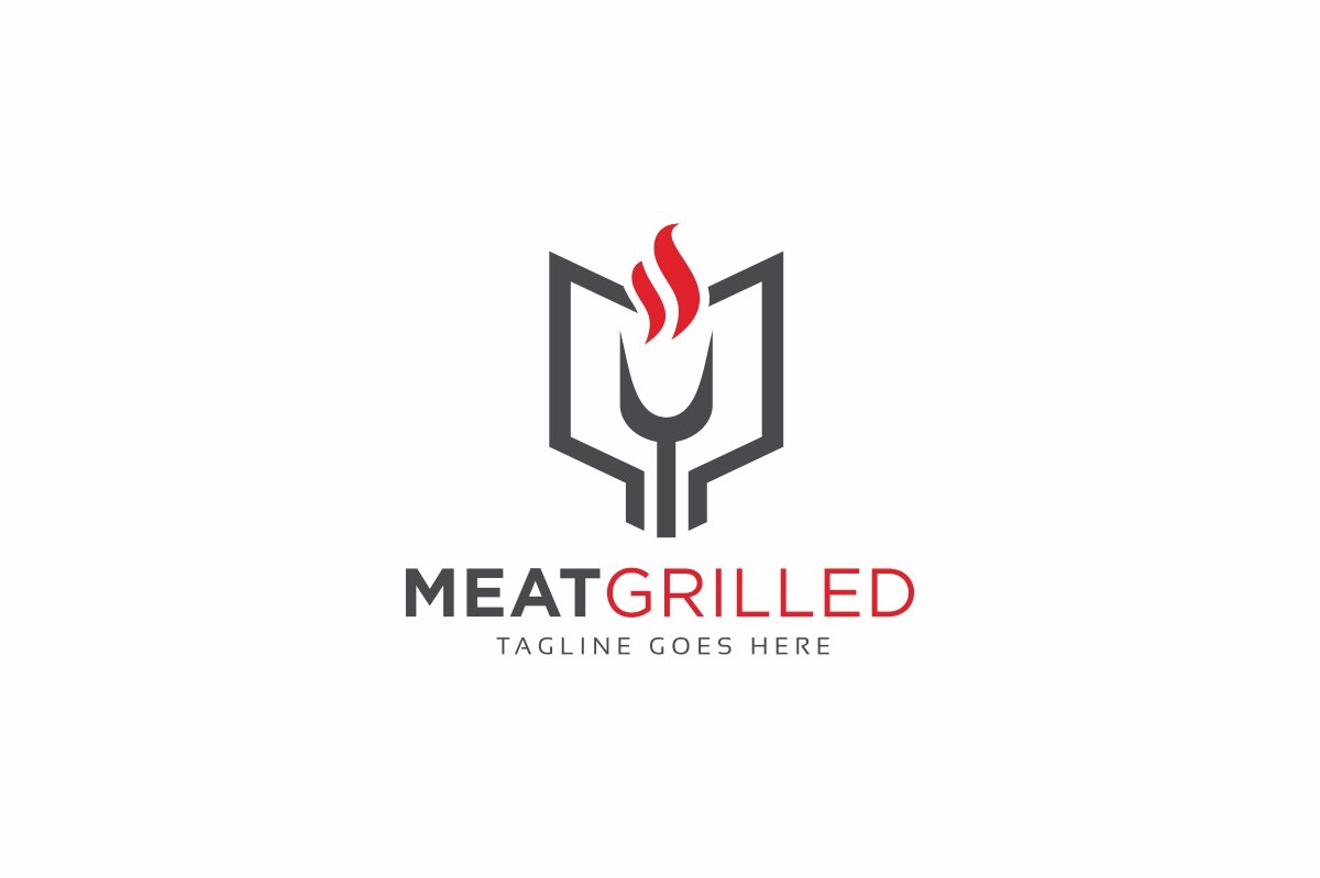 Template #124290 Truckforkgasgrill  Webdesign Template - Logo template Preview