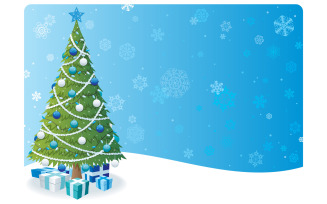 Christmas Tree Background 2 - Illustration