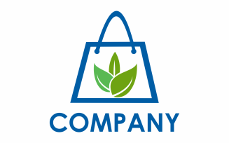 Green Shopping Logo Template