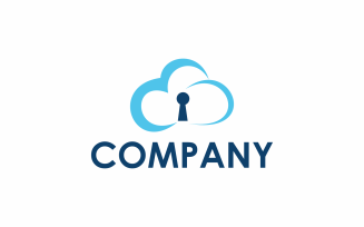 Key Cloud Logo Template