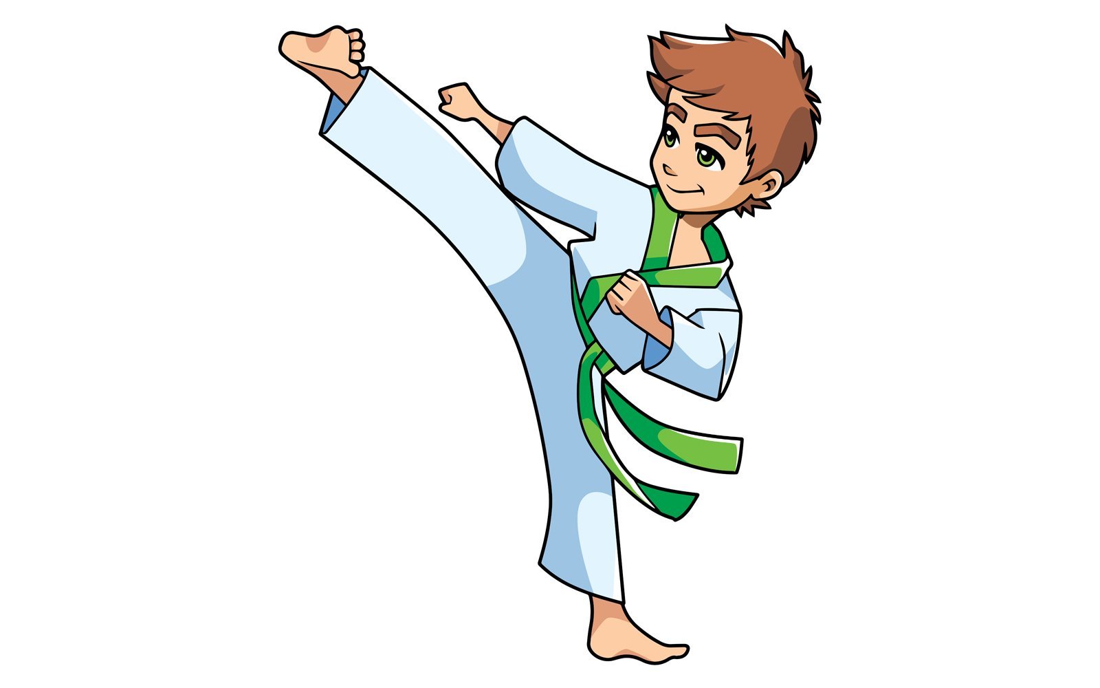 Kit Graphique #124401 Boy Karate Divers Modles Web - Logo template Preview