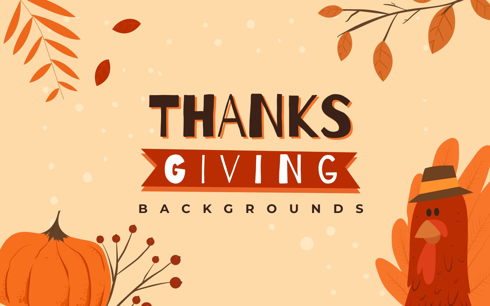 Kit Graphique #124527 Free Thanksgiving Divers Modles Web - Logo template Preview