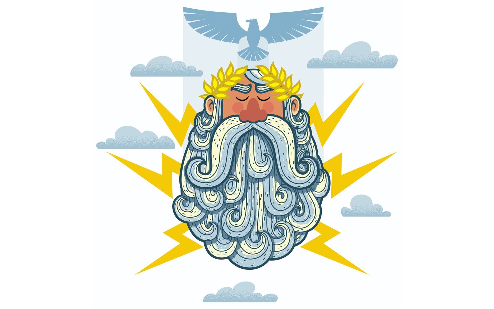 Kit Graphique #124777 Zeus God Web Design - Logo template Preview