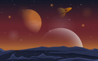Planet Sky Fiction - Illustration