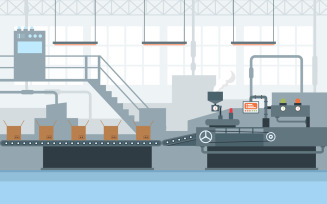 Conveyor Automatic Assembly - Illustration