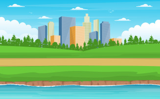 River City Park - Illustration