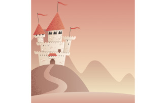 Castle Landscape 2 - Illustration