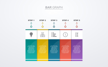 Diagram Financial Information Infographic Element