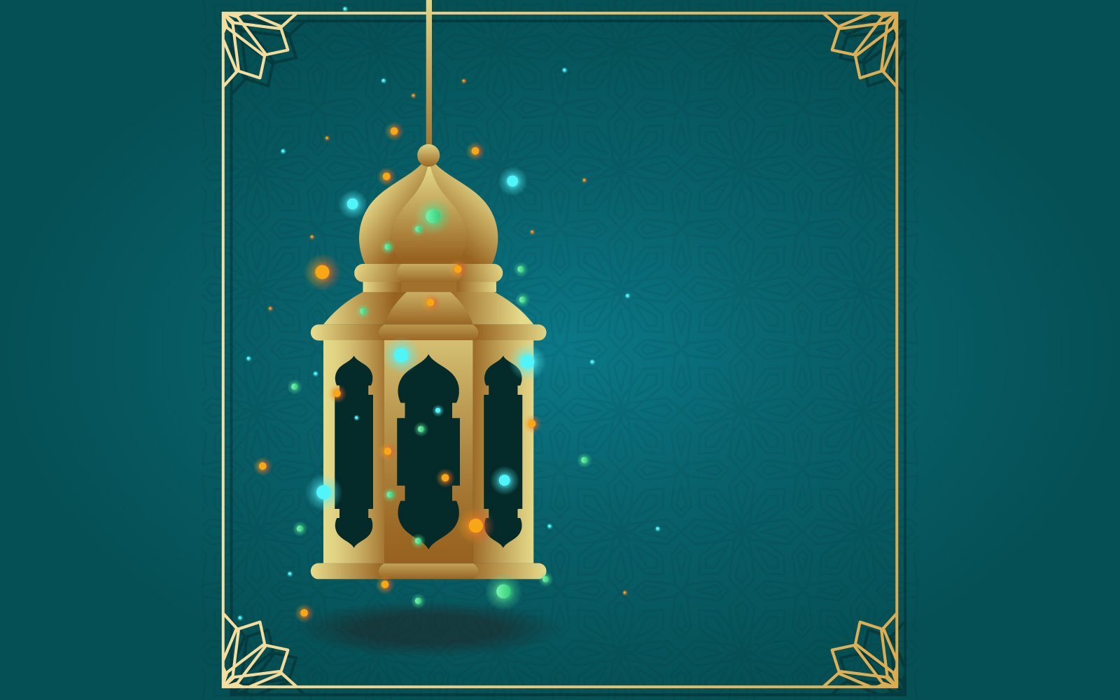 Template #125098 Islamic Lantern Webdesign Template - Logo template Preview