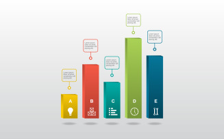Business Diagram Financial Infographic Elements