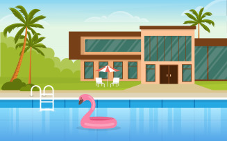 Multipurpose Swimming Pool - Illustration