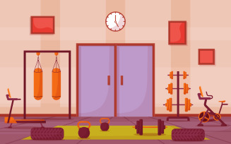 Gym Center Club - Illustration