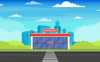 Store Retail Grocery - Illustration