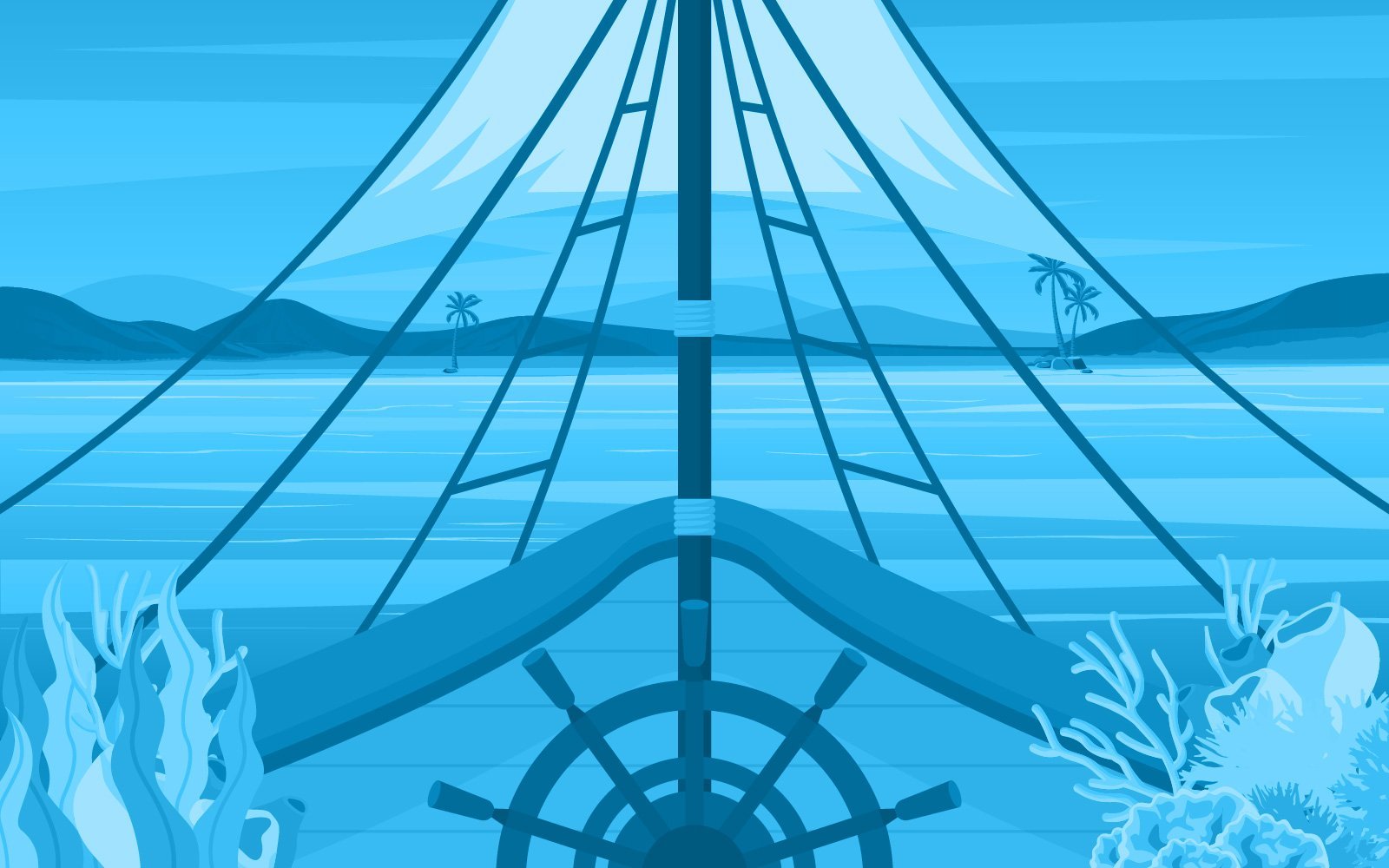 Kit Graphique #125577 Ship Cruise Divers Modles Web - Logo template Preview