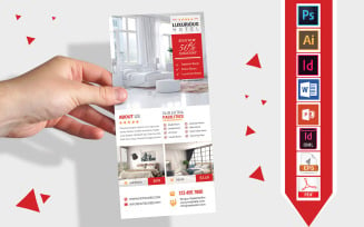 Rack Card | Hotel DL Flyer Vol-04 - Corporate Identity Template
