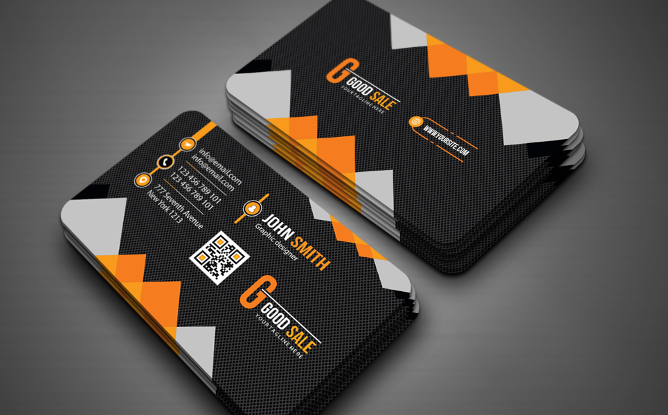 Stylish Business Card - Corporate Identity Template