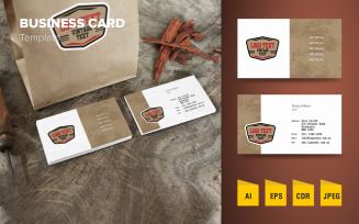 Elegant Business Card Design - Corporate Identity Template