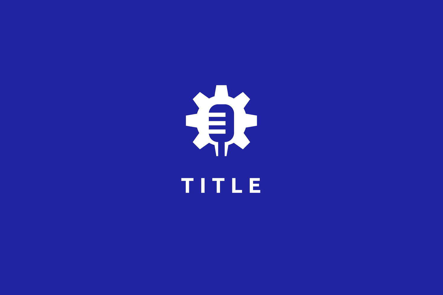 Kit Graphique #125878 Podcast mission Divers Modles Web - Logo template Preview