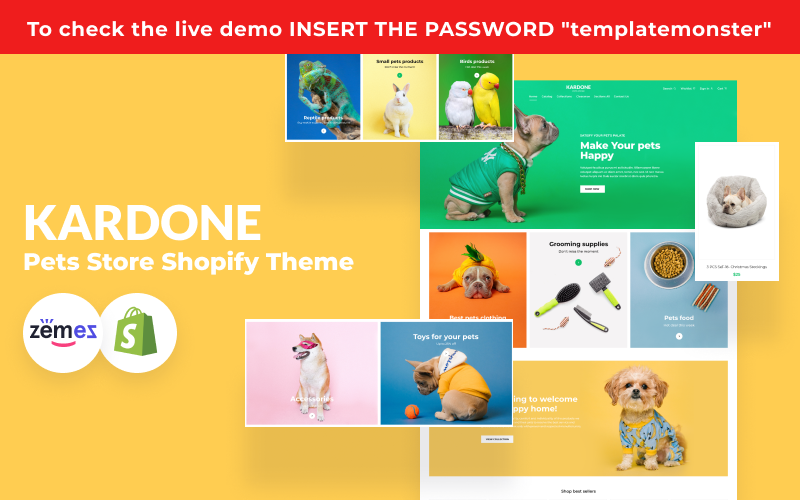 KarDone - Pets Store Shopify Theme