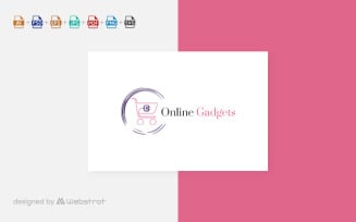 Online Gadgets Logo Template