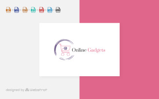 Online Gadgets Logo Template