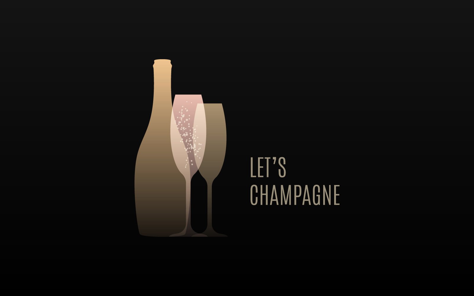 Kit Graphique #126179 Champagne Verre Divers Modles Web - Logo template Preview