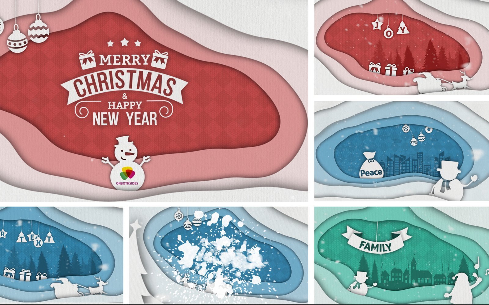 Kit Graphique #126197 Christmas Xmas Divers Modles Web - Logo template Preview