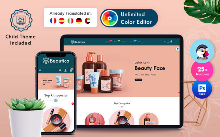 Beautico PrestaShop Theme
