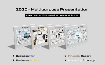 Multipurpose Bundle - Creative Business PowerPoint Template