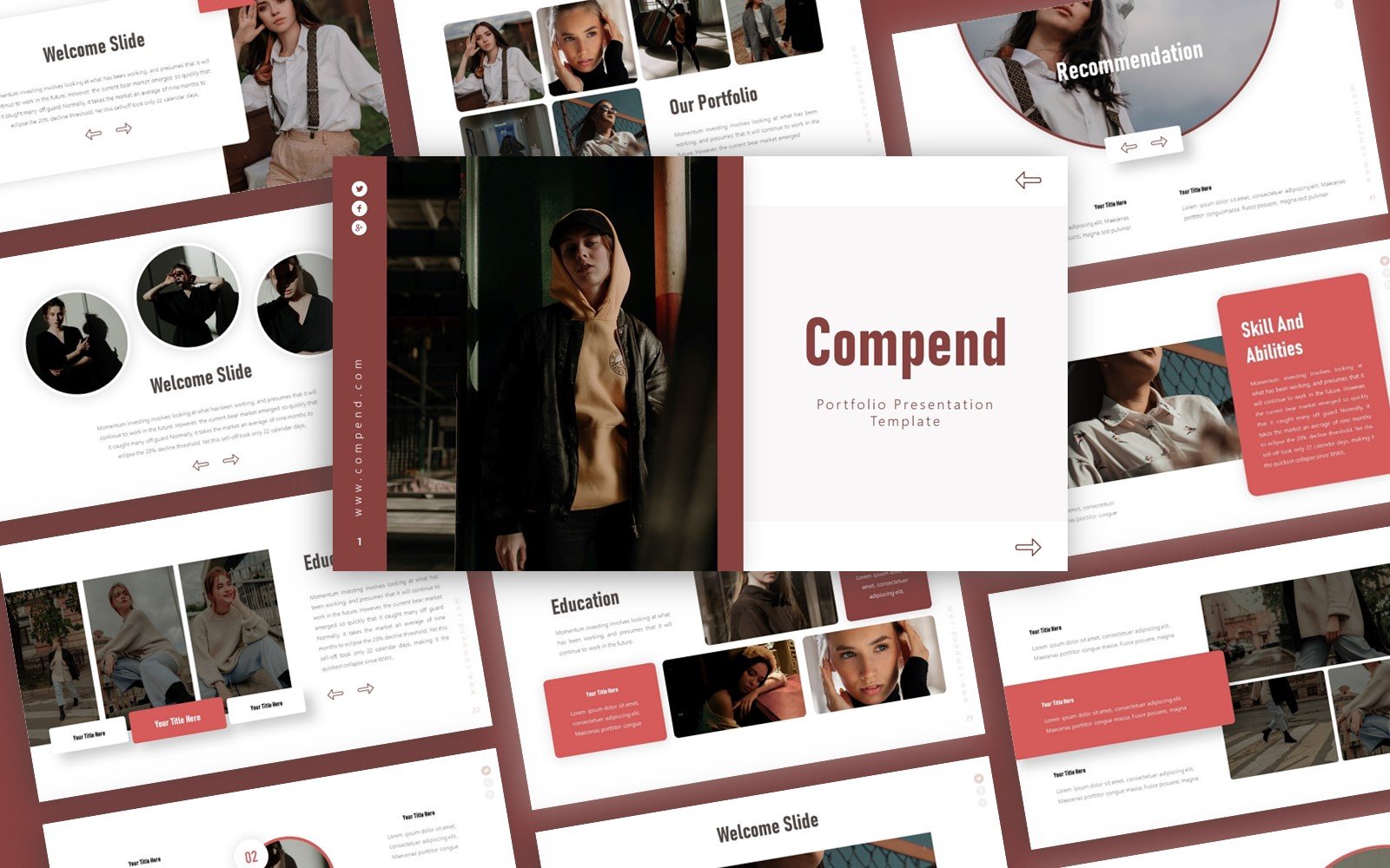 Template #126397 Business Company Webdesign Template - Logo template Preview