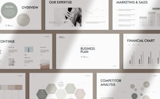 Maku | Business Plan Presentation PowerPoint template