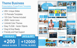Theme Business Presentation PowerPoint template