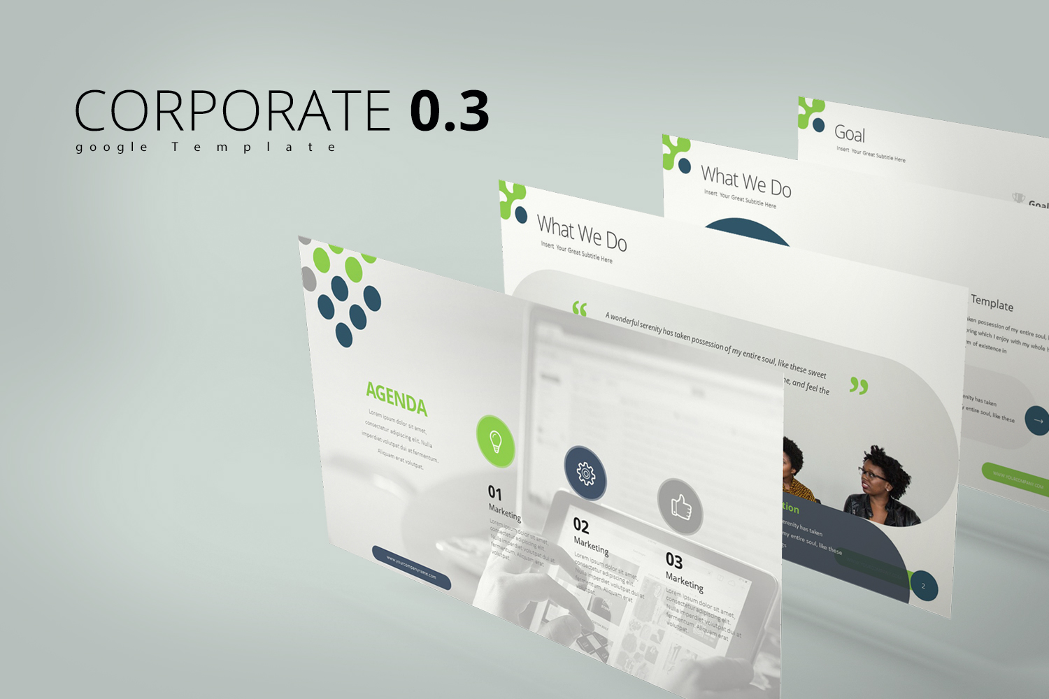 Corporate 0.3 Templates Google Slides #126422