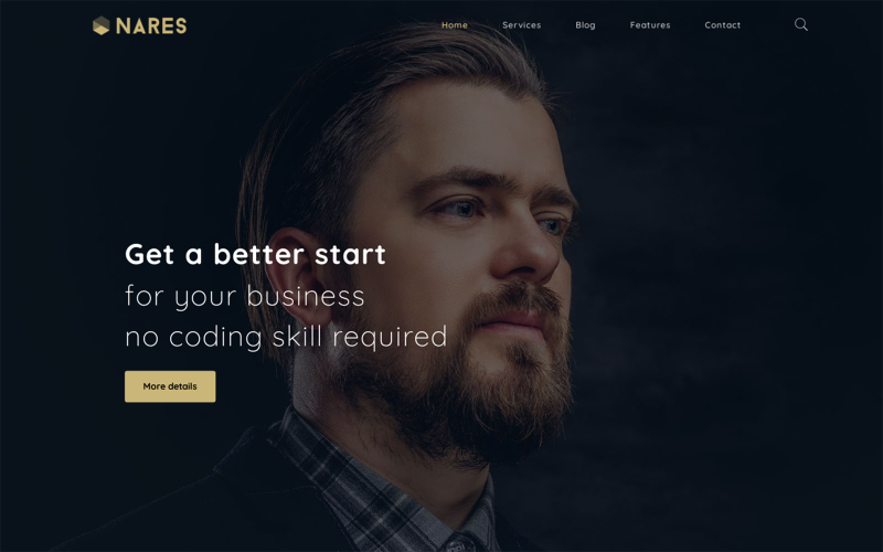 Nares - Multipurpose Business Services with WordPress Elementor Theme WordPress Theme
