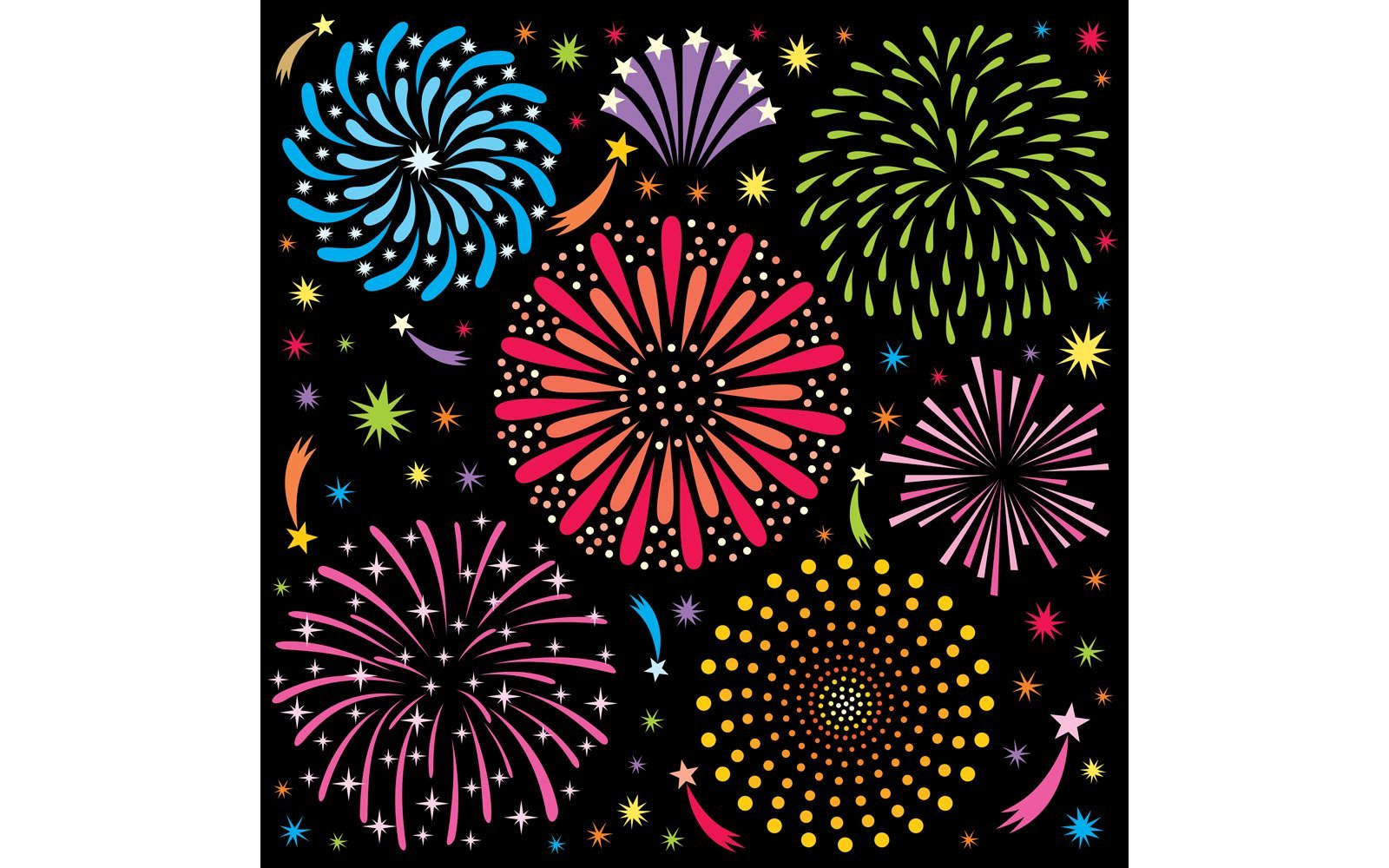 Kit Graphique #126530 Fireworks Pyrotechnics Divers Modles Web - Logo template Preview