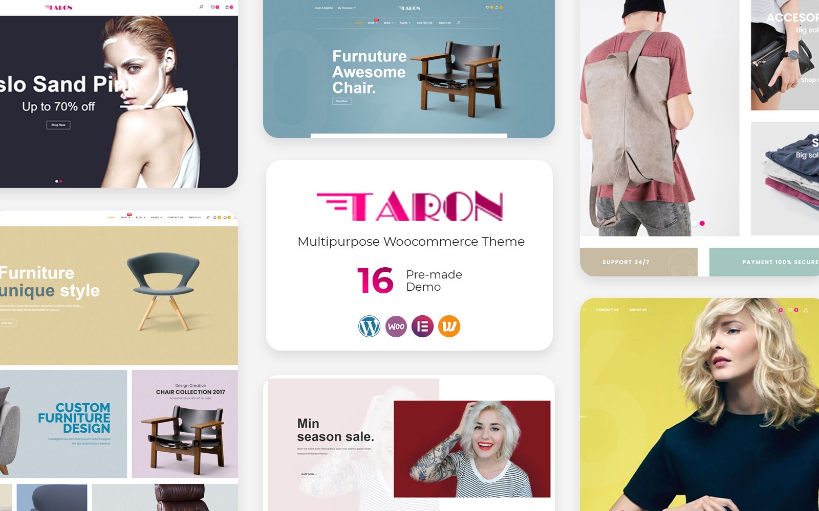 Taron WooCommerce Themes 126723