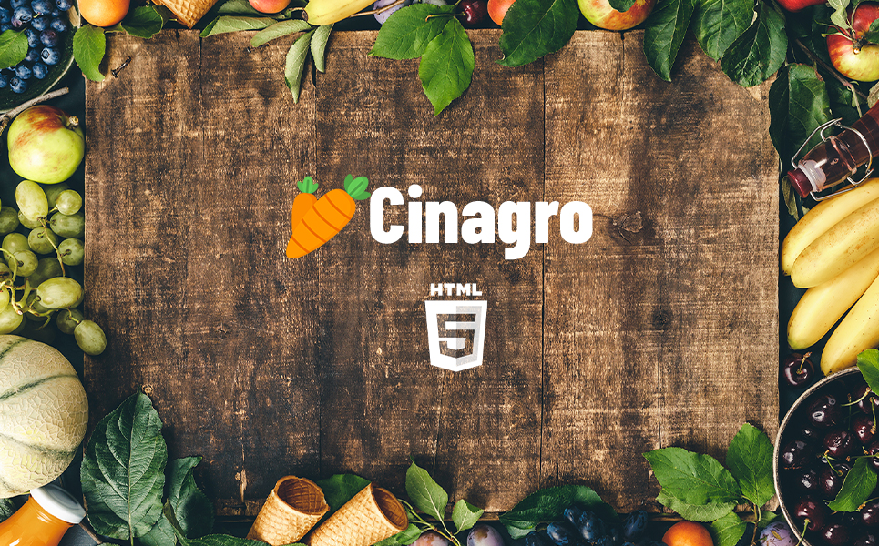 Template Siti Web Responsive #136135 "Cinagro - Fruit Template"