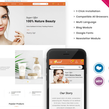 Cosmetic Products WooCommerce Themes 136544