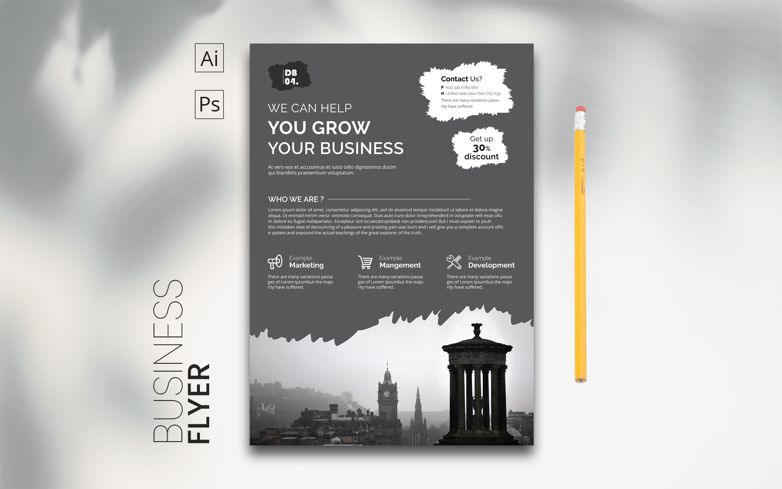 Kit Graphique #136571 Prospectus Business Web Design - Logo template Preview