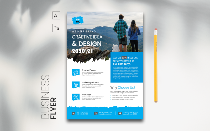 Creative Business Flyer - Corporate Identity Template