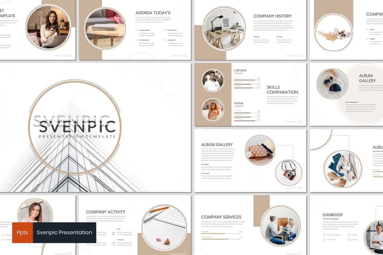 Kit Graphique #136877 Corporate Creative Divers Modles Web - Logo template Preview