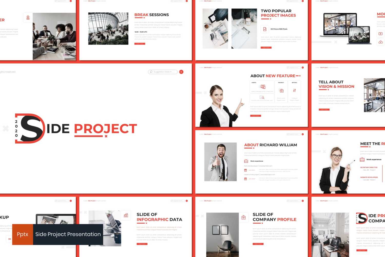 Kit Graphique #136881 Corporate Creatif Divers Modles Web - Logo template Preview