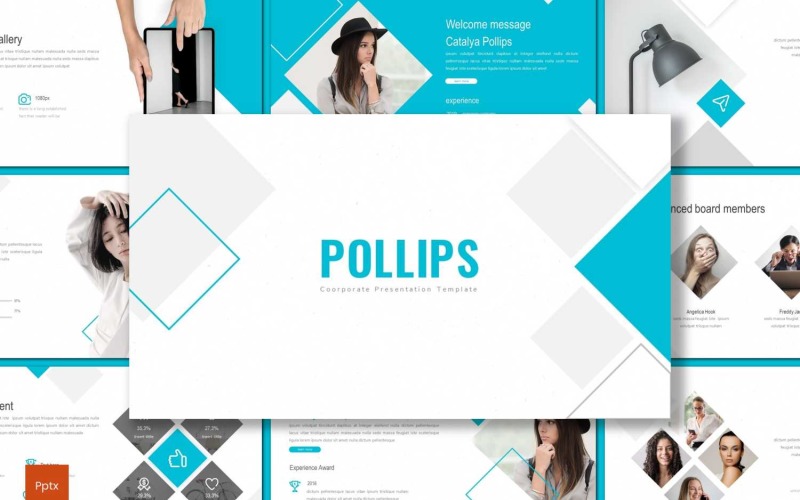 Pollips PowerPoint template PowerPoint Template