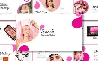 Swash PowerPoint template