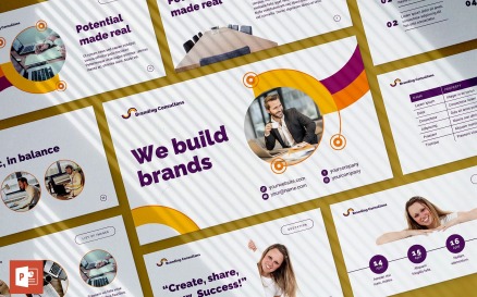 Branding Consultant Presentation PowerPoint Template